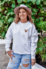 BEWUSST MIT HERZ oversized Pullover